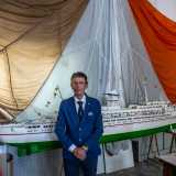 ...la turbonave Raffaello� (tra gli ultimi transatlantici della Societ� Italia Navigazione)...